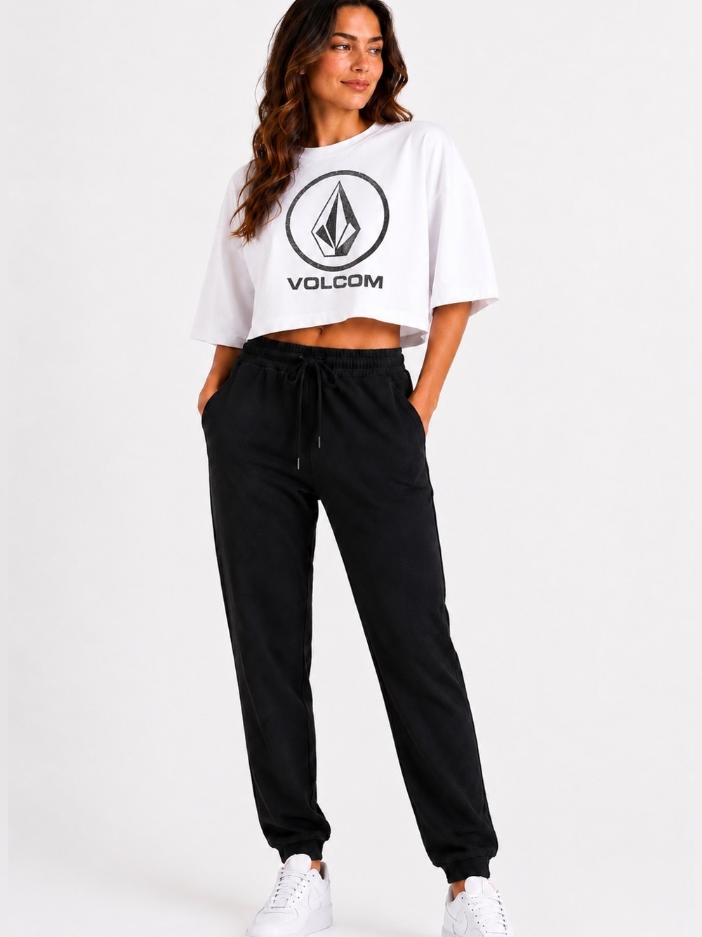 Volcom Navy Jogger Pants